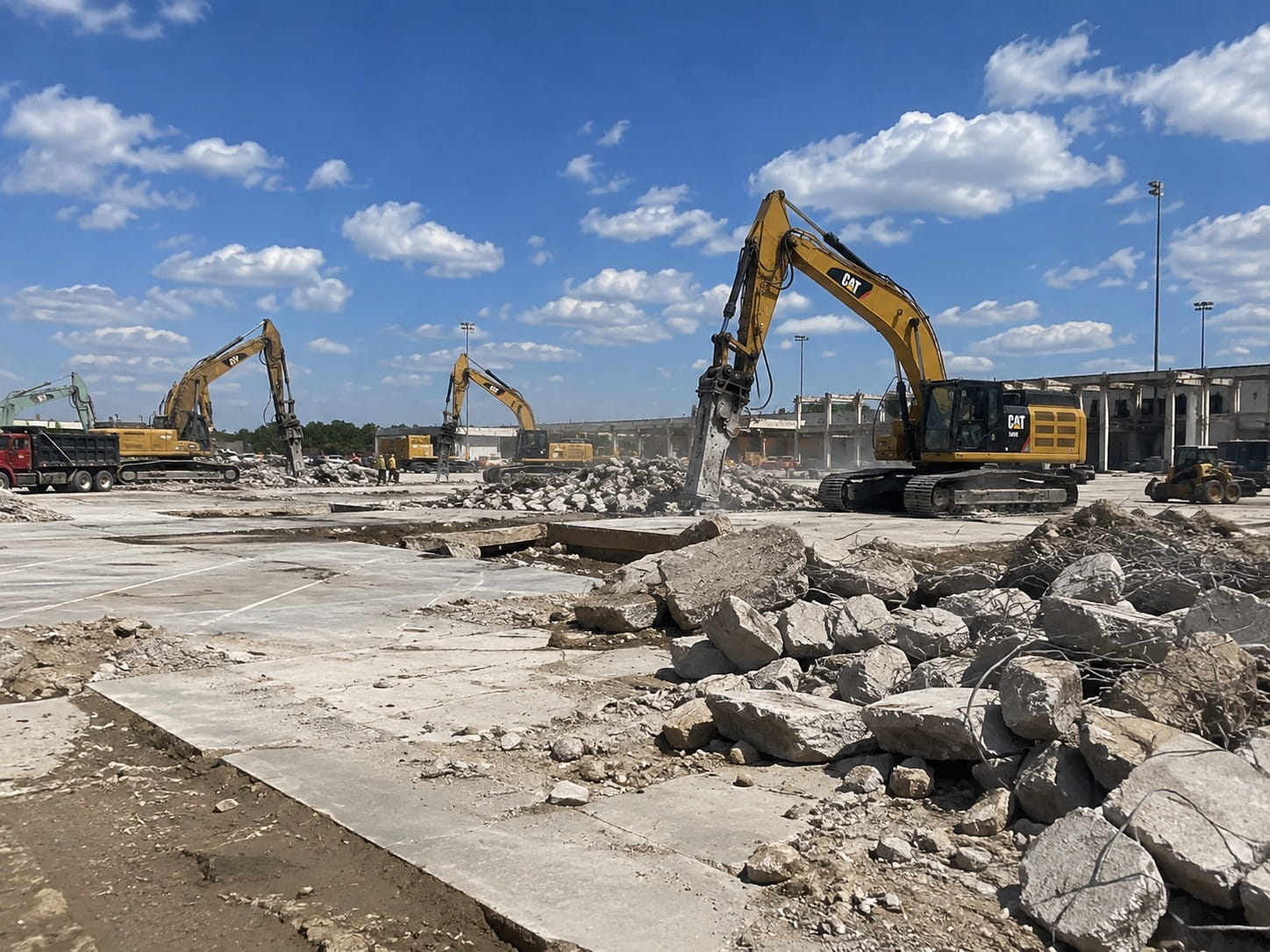 Concrete removal in Hobart