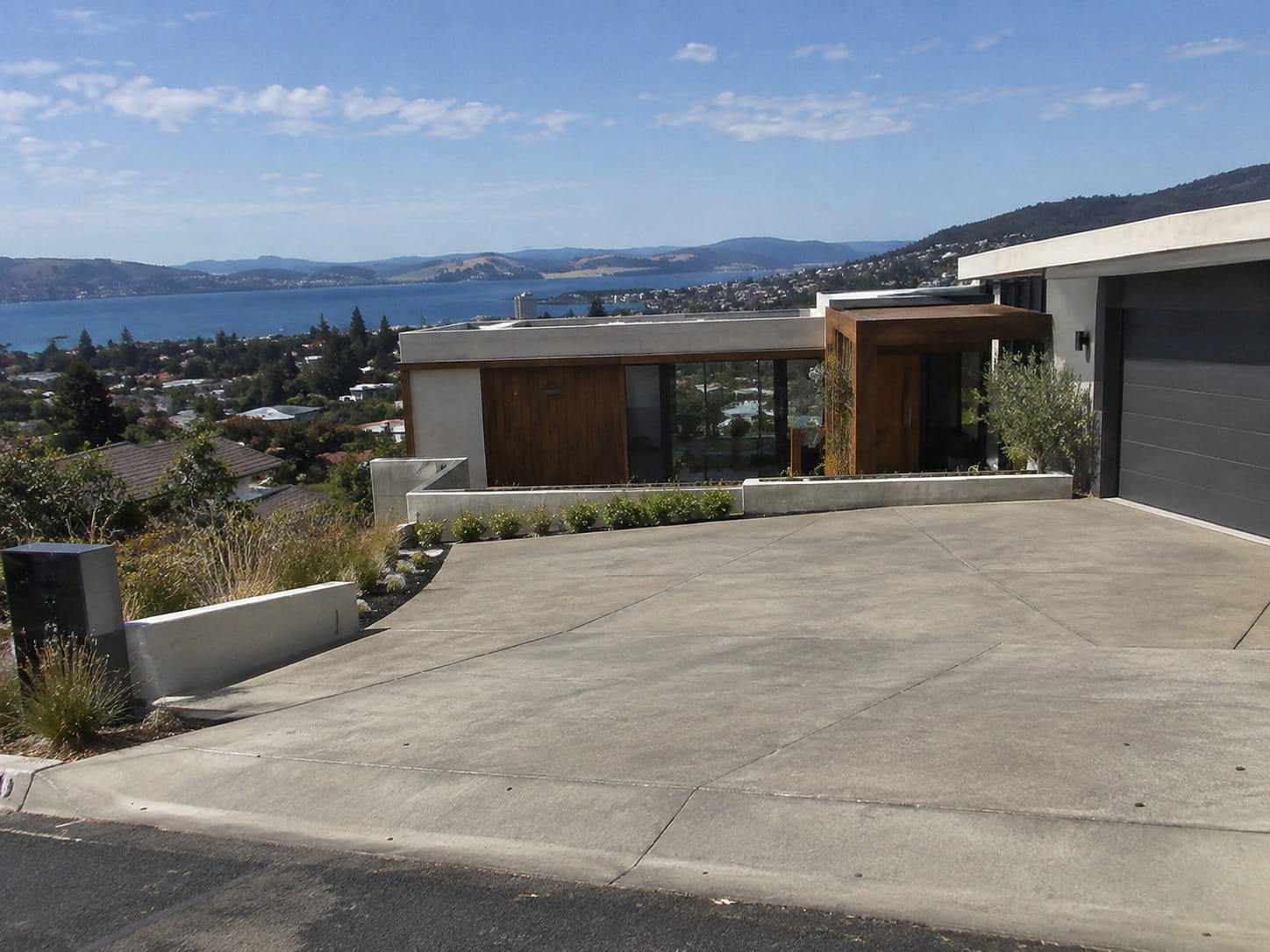 Residential concrete driveways in Hobart