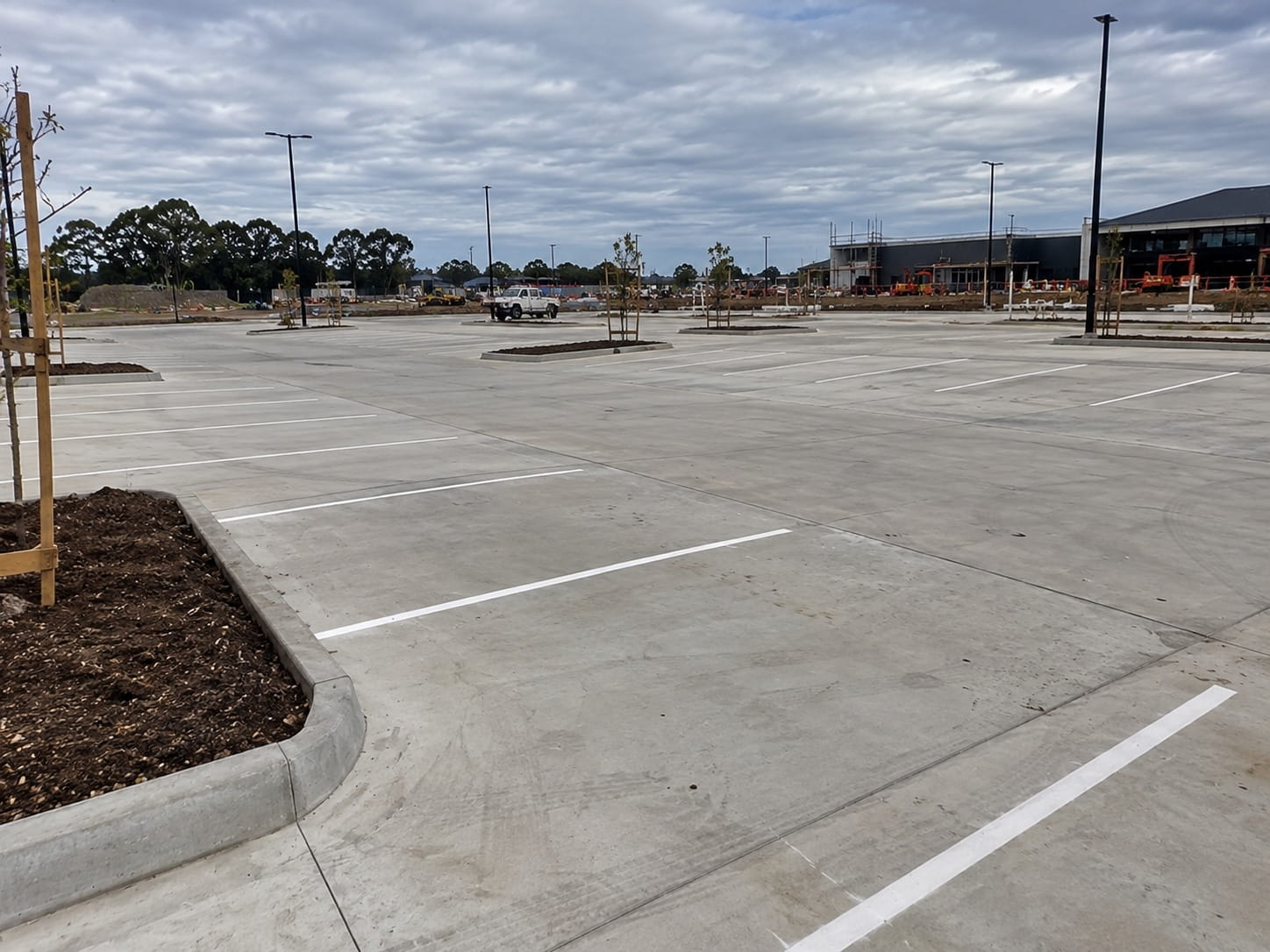 Concrete Car Park contractors in Hobart