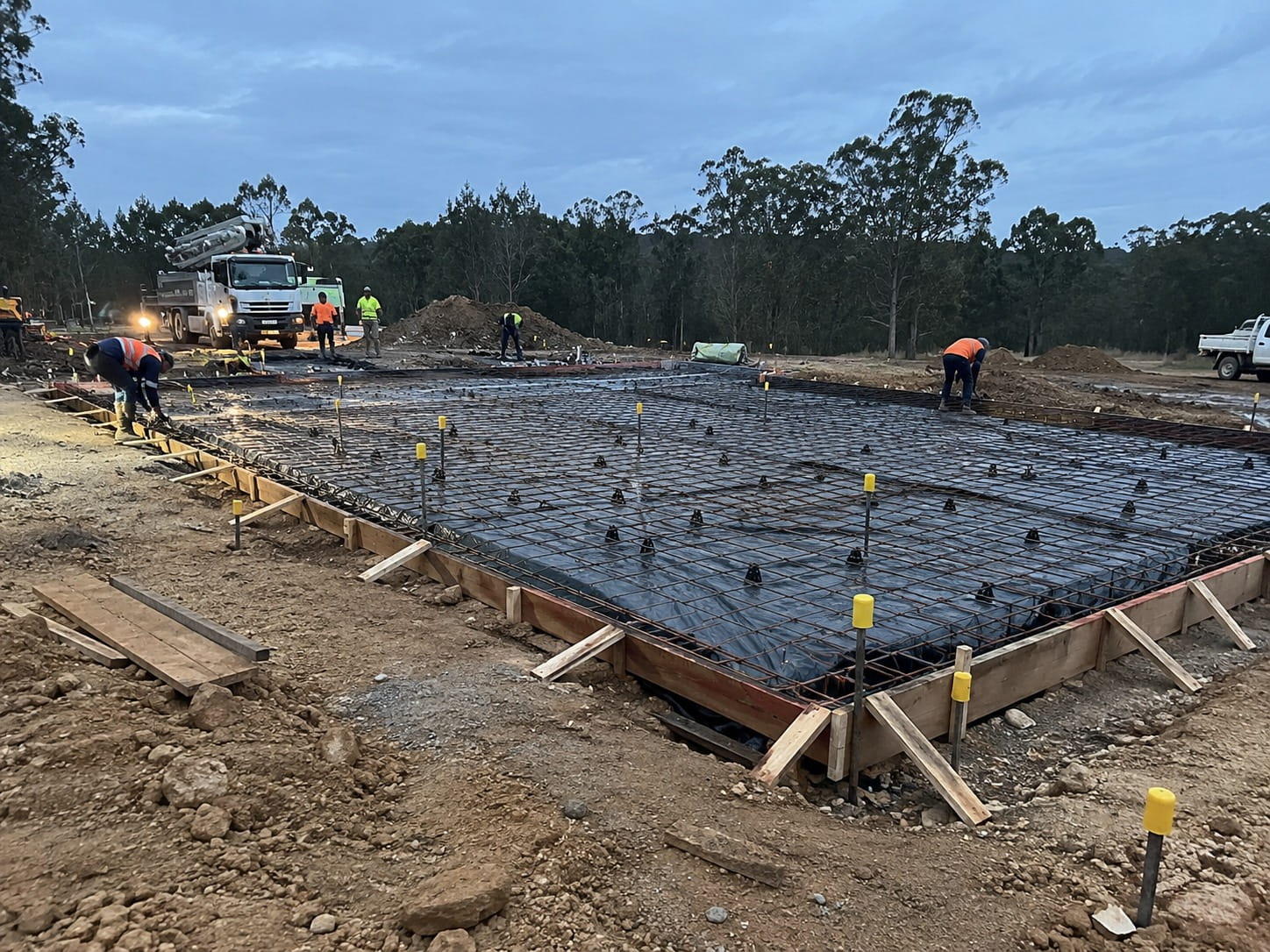 Concrete driveway in Richmond, Hobart